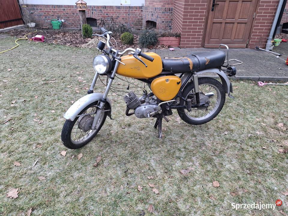Simson s50 1977r dokumenty pełen oryginał Wschowa