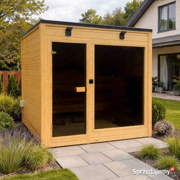 SAUNA OGRODOWA CUBE LUX 22 x 22m
