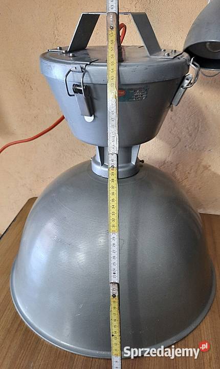 Lampa industrialna Glamox E 40 duża Made in Ostrów Wielkopolski
