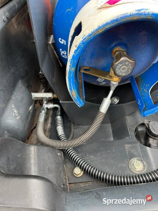 Łoże na 2 butle LPG do wózka widłowego Linde 393 Strzebiń