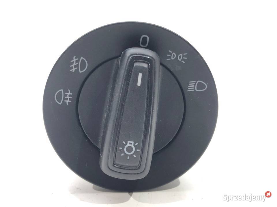 WŁĄCZNIK ŚWIATEŁ SKODA OCTAVIA III 5E0941431F Włączniki, sterowniki podkarpackie