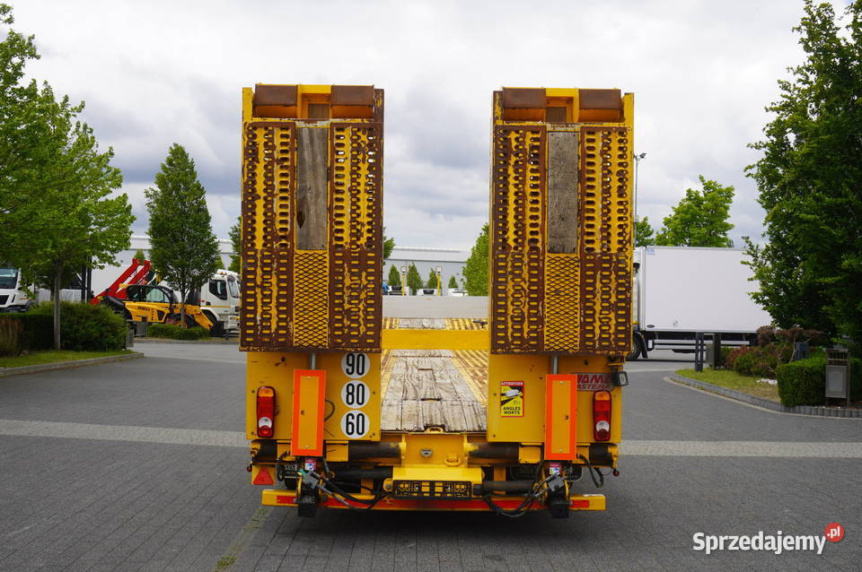 Naczepa AMC CASTERA SR 38T oś skrętna245101 Niskopodłogowe Kraków