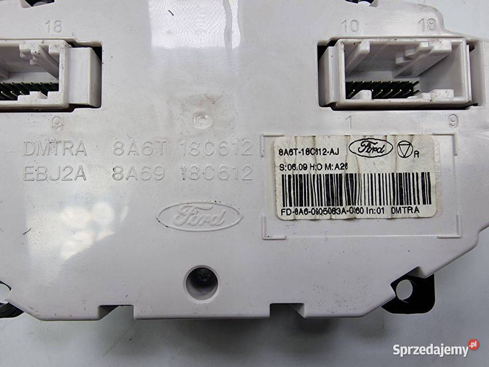 PANEL KLIMATYZACJI FORD FIESTA MK7 8A6T18C612AJ Lipno