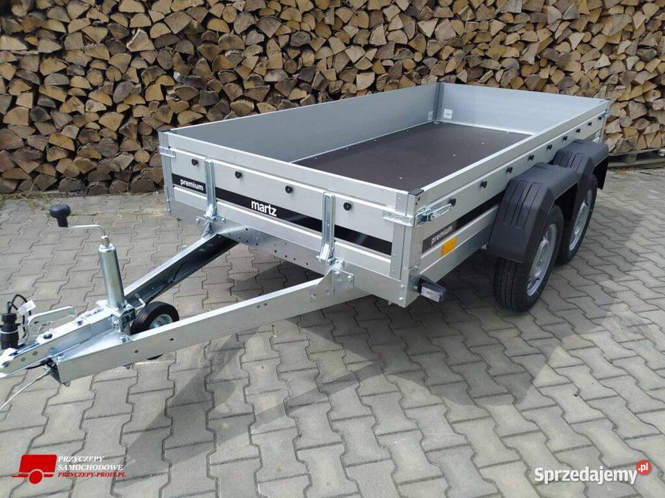 Przyczepa burty ALU wym 264x126x30cmdwuosiowa lubelskie Lublin