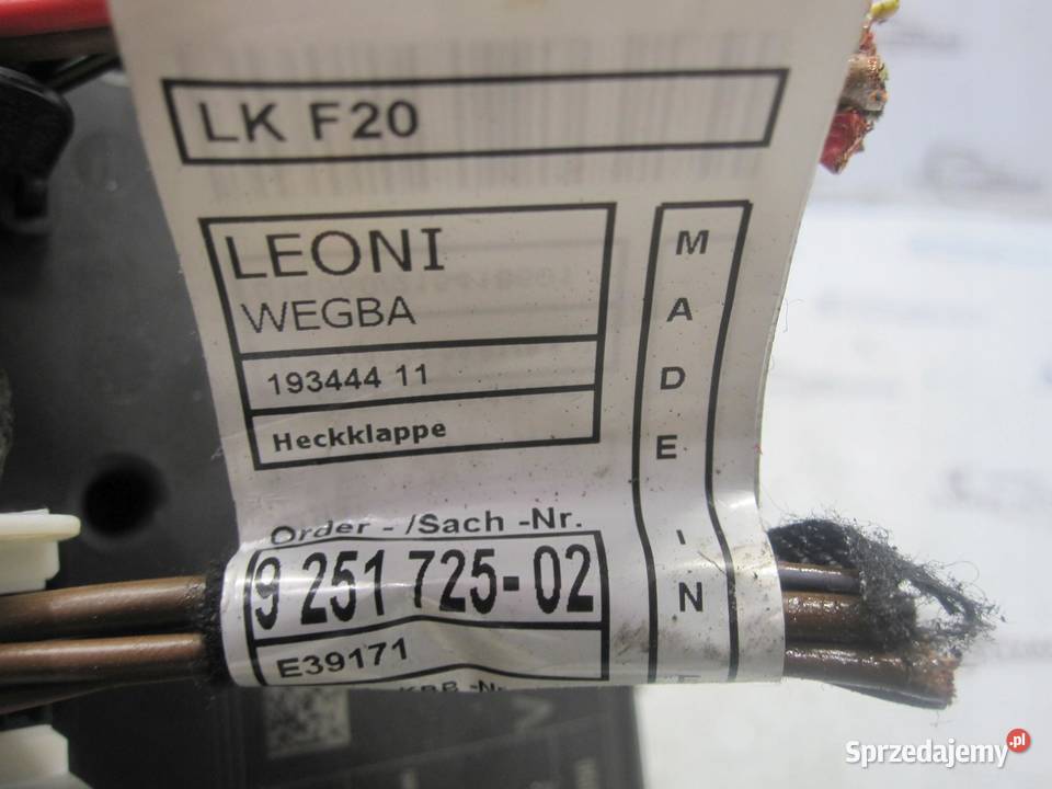 BMW F20 12r moduł komfortu 9279822