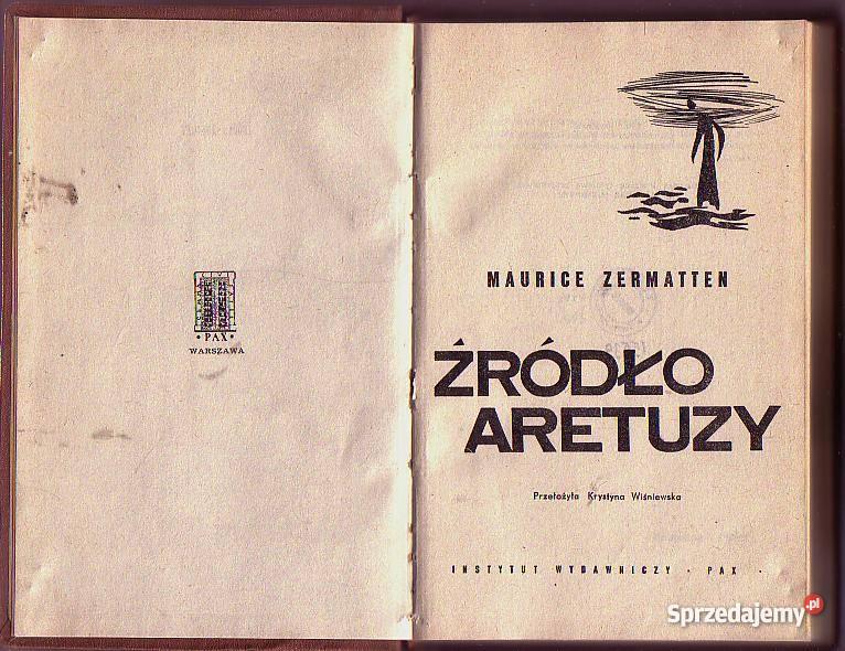 5174 ŹRÓDŁO ARETUZY MAURICE ZERMATTEN Czyrna