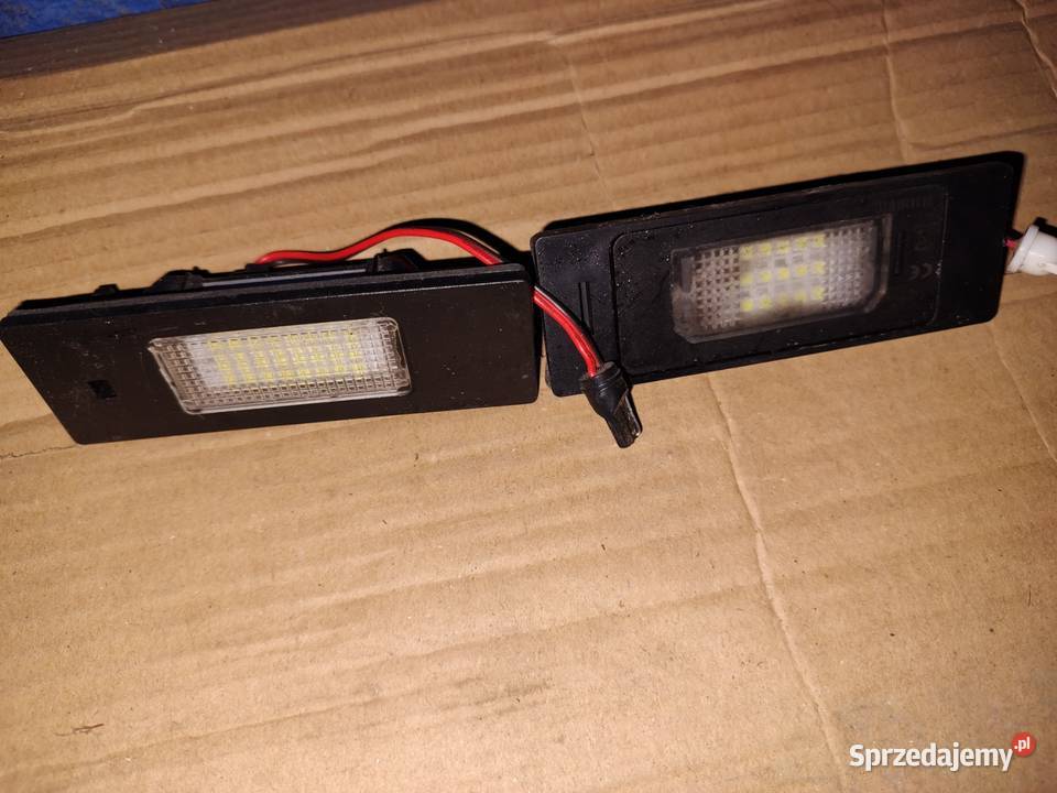 Lampki tablicy rejestracji LED Ostrołęka