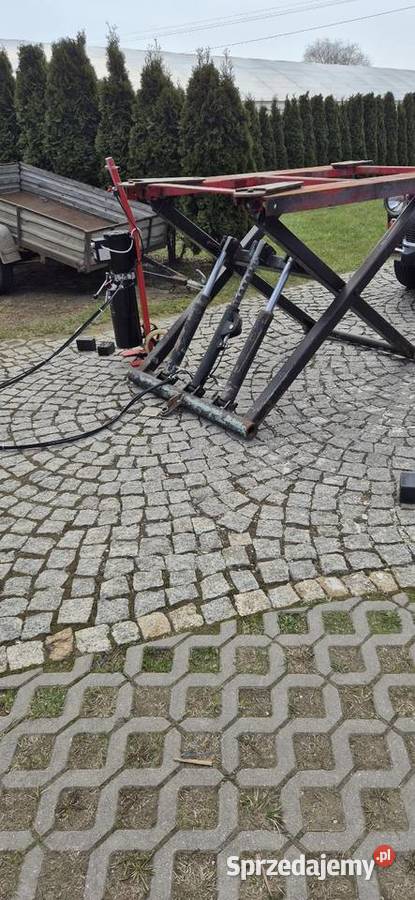 Podnośnik nożycowy mobilny samochodowy wielkopolskie Koźmin Wielkopolski