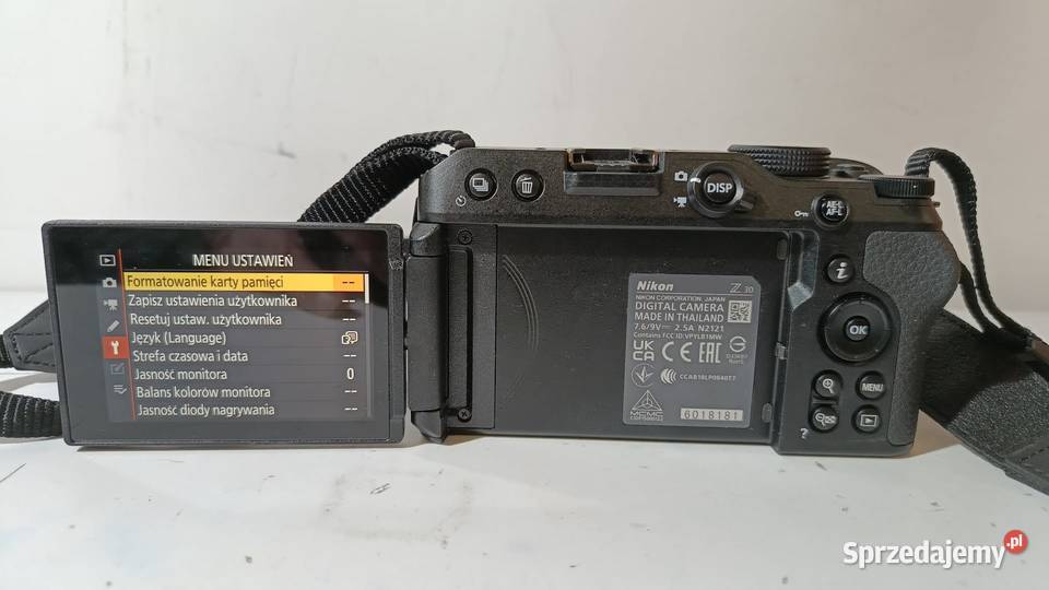 Aparat NIKON Z30 Obiektyw Nikkor Z DX 1650 mm