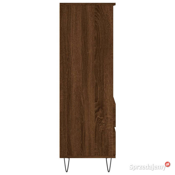 Wysoka szafka brązowy dąb40x36x110 cmmateriał Meble Warszawa