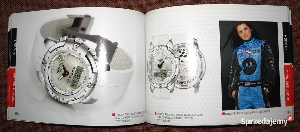 TISSOT 2007 watches catalog katalog zegarków pomorskie