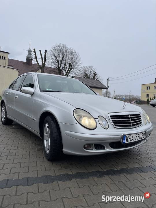 Mercedes W211 wklasa 32CDI 2004 204 sedan Zalesice