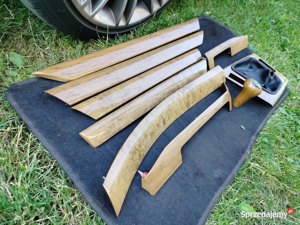 Bmw e46 dekory drewno oryginał komplet Aleksandrów Łódzki