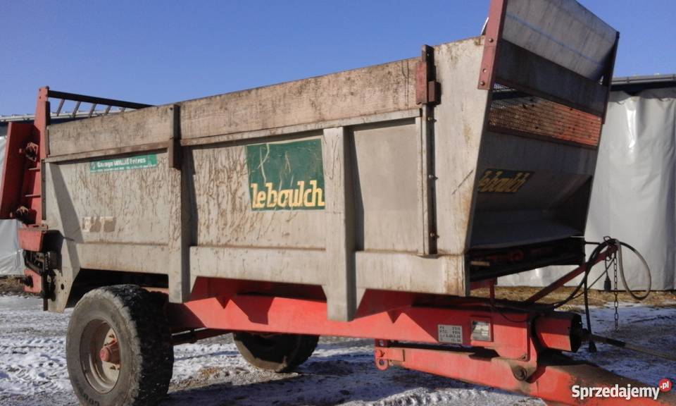 Rozrzutnik obornika Le boulch leboulch nieuszkodzony Koźmin Wielkopolski