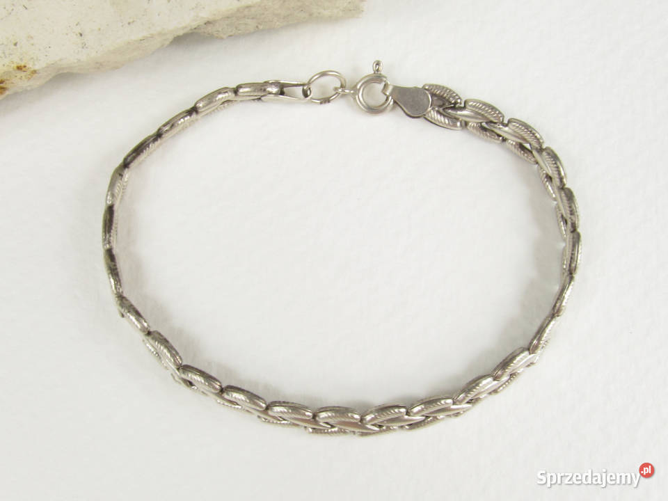 Srebrna bransoletka modułowa unikat srebro 925
