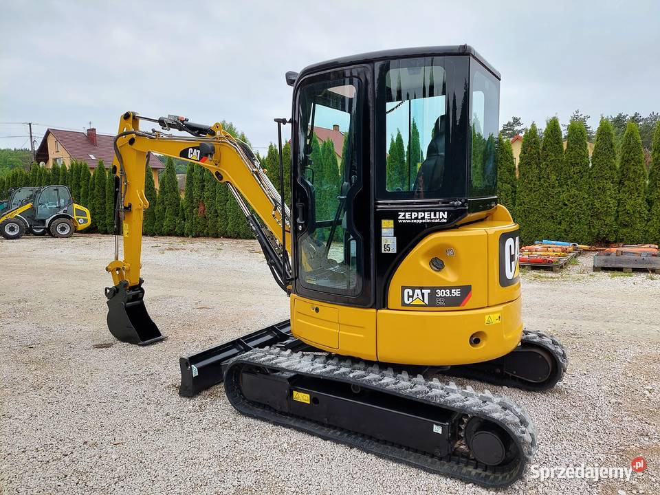 Minikoparka CAT Caterpillar 3035E CR 3027 303 Rok produkcji 2018 Kielce