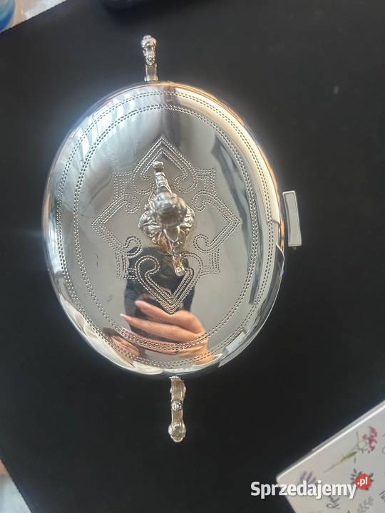 Cukiernica posrebrzana marki Hefra Warszawa