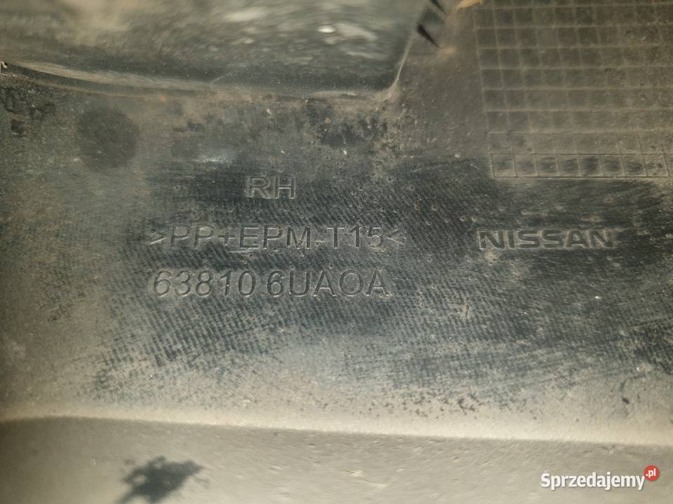 Nakładka błotnika nissan qashqai j12 małopolskie Kwiatonowice