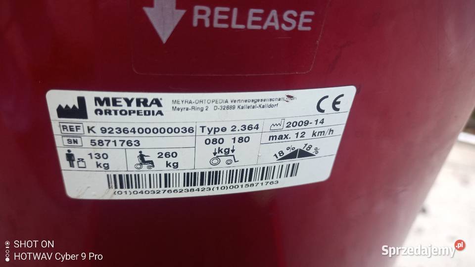 Elektryczny wózek inwalidzki Tomaszów Mazowiecki