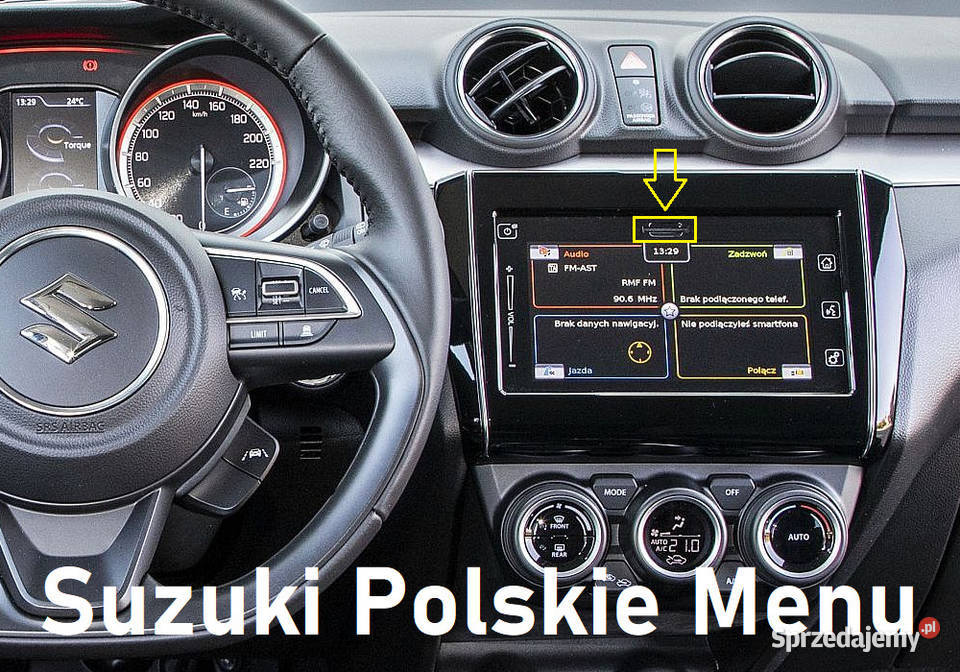 Suzuki Polskie Menu Garmin Fuji Vitara SX4 Swift Olsztyn sprzedam