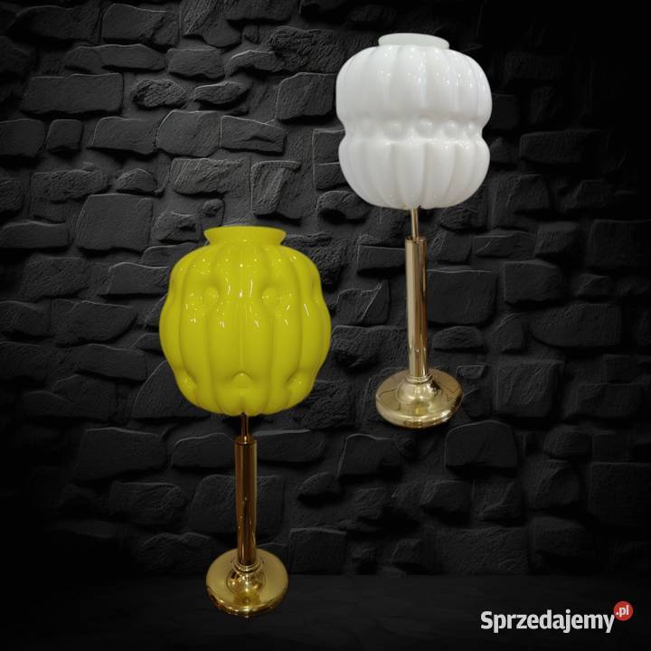 Lampa stołowa Art Deco lata 60 vintage pop art Dom i Ogród Kalisz