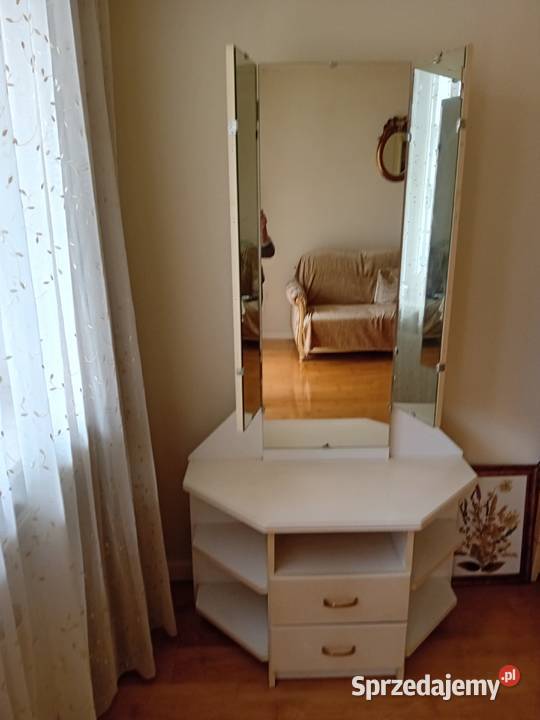 Toaletka z dużym lustrem i szufladkami 92cm Warszawa sprzedam