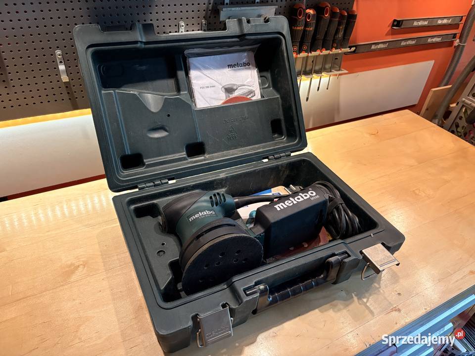 Szlifierka Metabo FSX 200 Intec Stan nowy Box mazowieckie Warszawa