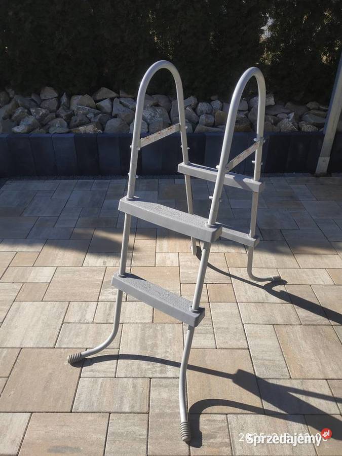 Metalowa Drabinka do basenu 84 Bestway 58430 podkarpackie