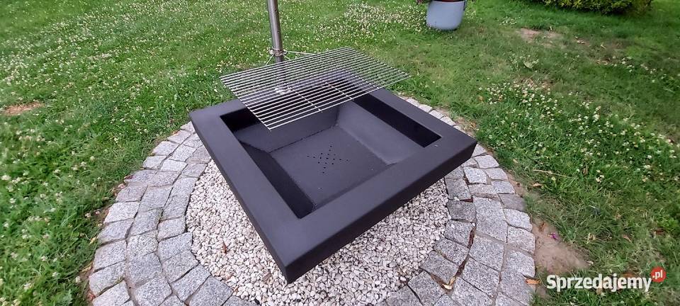 Palenisko ogrodowe 85x85 wykonane z grubych śląskie