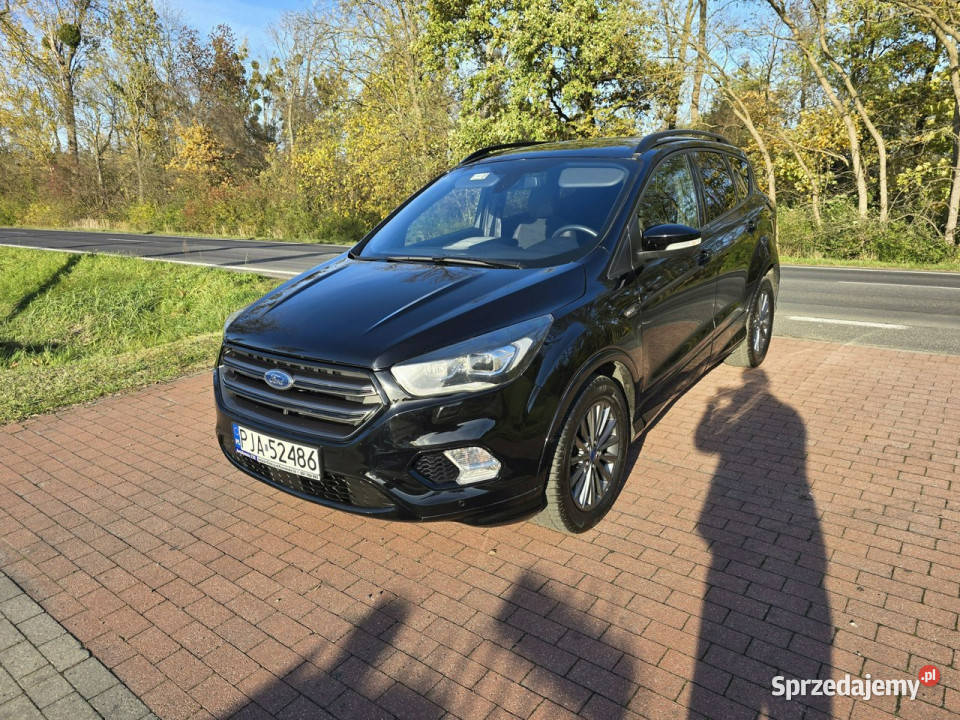 Ford Kuga Ford Kuga Mk2 Lift 20 tdci 4x4 STLine relingi dachowe wielkopolskie