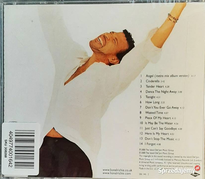 Album CD LIONEL RICHE Album Renaissance Radom