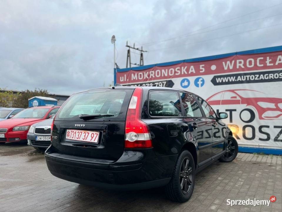 Volvo V50 16 Diesel 2007 Alufelgi Długie Wrocław