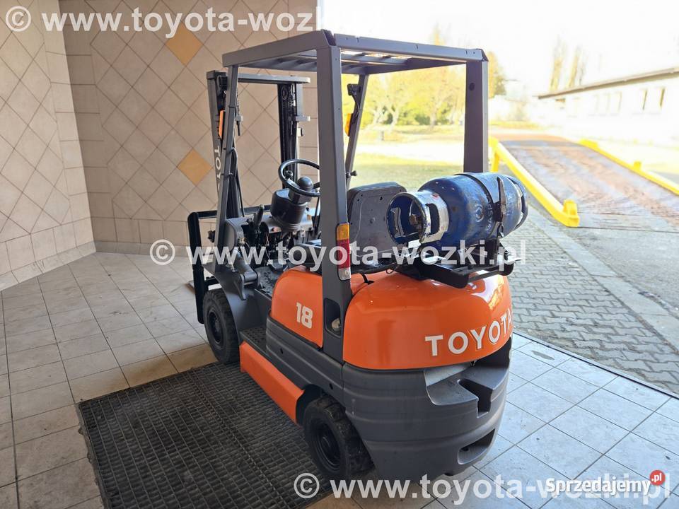 Wózek Widłowy TOYOTA 6FG18 Wózki Widłowe TOYOTA śląskie