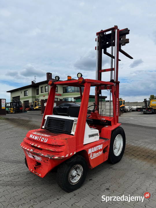 wózek widłowy terenowy MANITOU MCE25 przesuw Wózki widłowe łódzkie Działoszyn