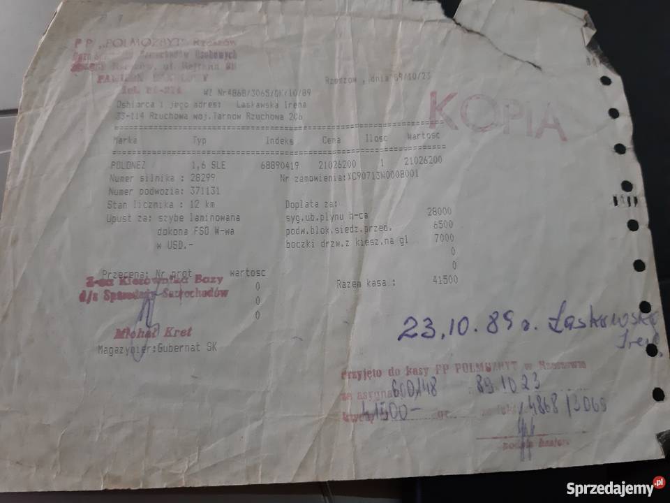 Polonez akwarium Kalisz