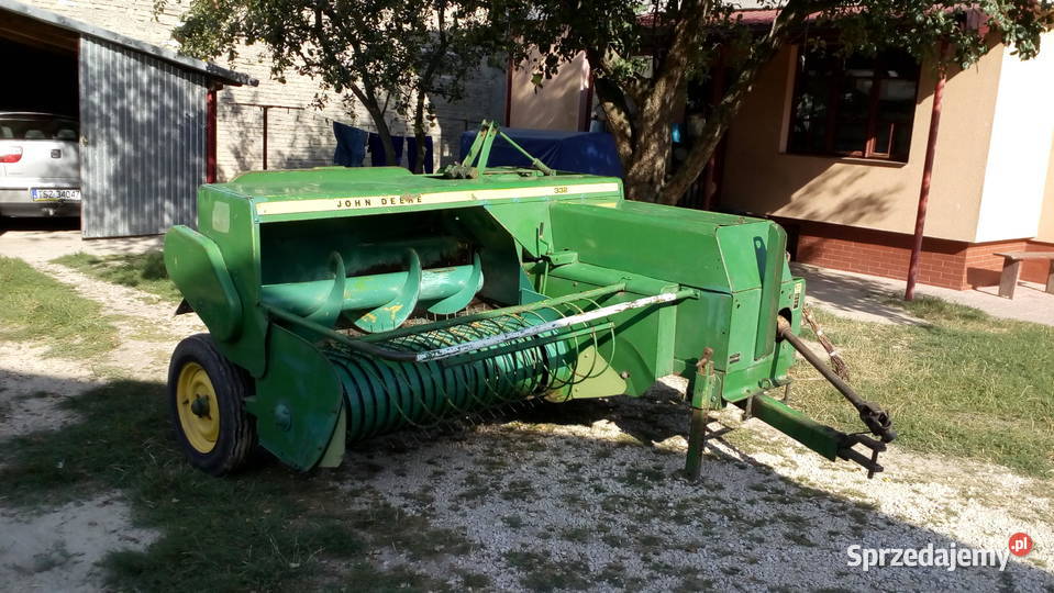 Prasa kostkująca John Deere 332 świętokrzyskie Stary Solec