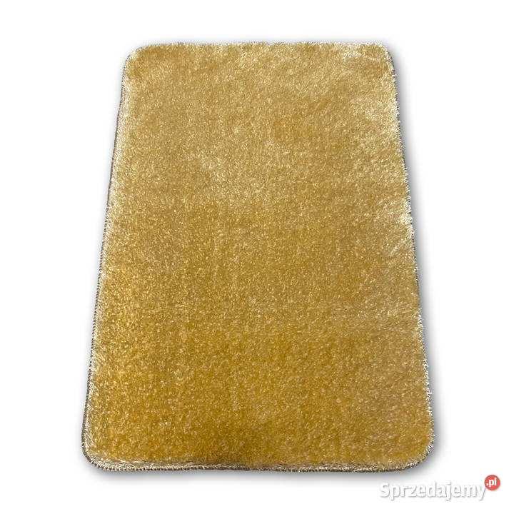 DYWANIK ŁAZIENKOWY 50X80 SANTA ZŁOTY SHAGGY 0.5m podlaskie