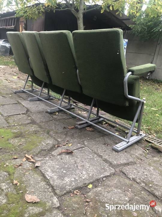 Fotele kinowe konferencyjne PRL