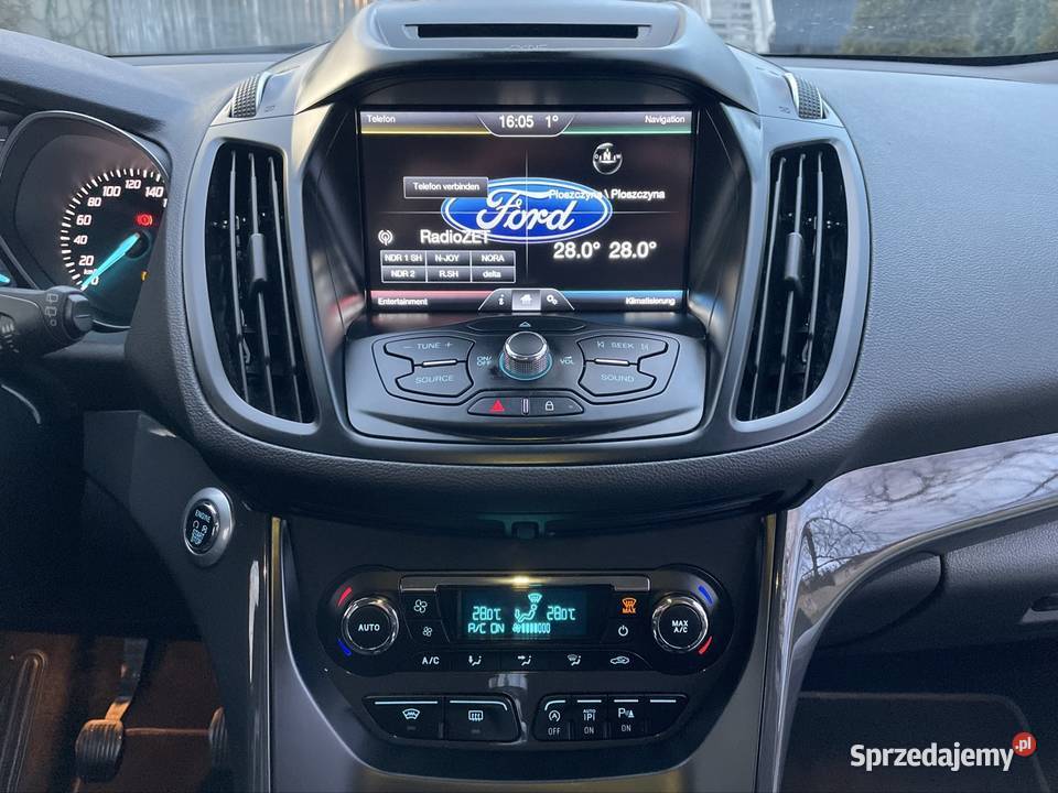 Ford kuga 4x4 2015 150 Navi Pół Skóra Alu elektryczne szyby Ford Jelenia Góra