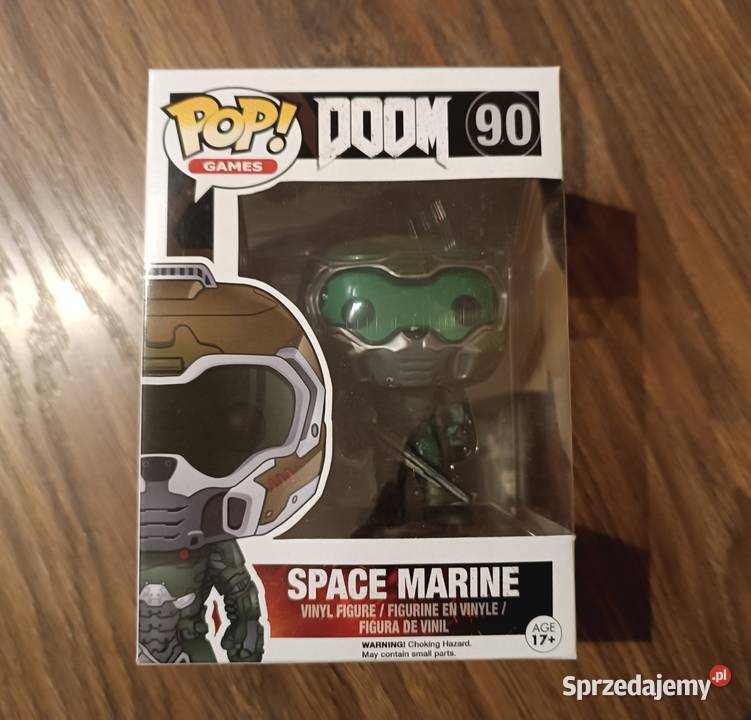 Kultowa figurka DOOM Space Marine 90 firmy Funko Szczyrk