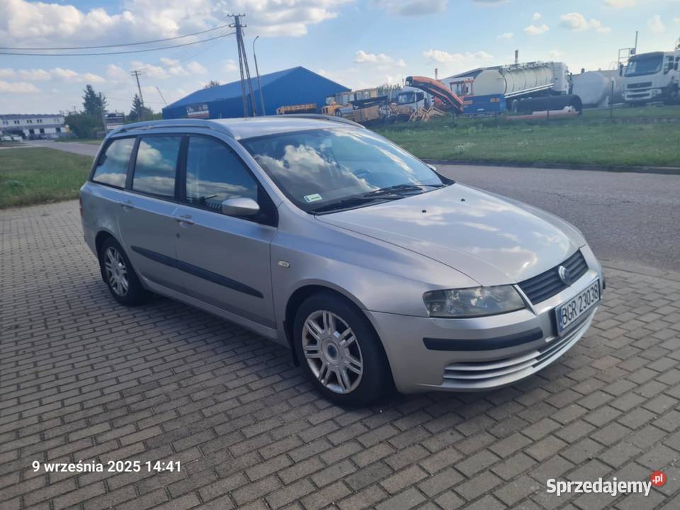 FIAT stilo sprawny z opłatami 2003r Grajewo
