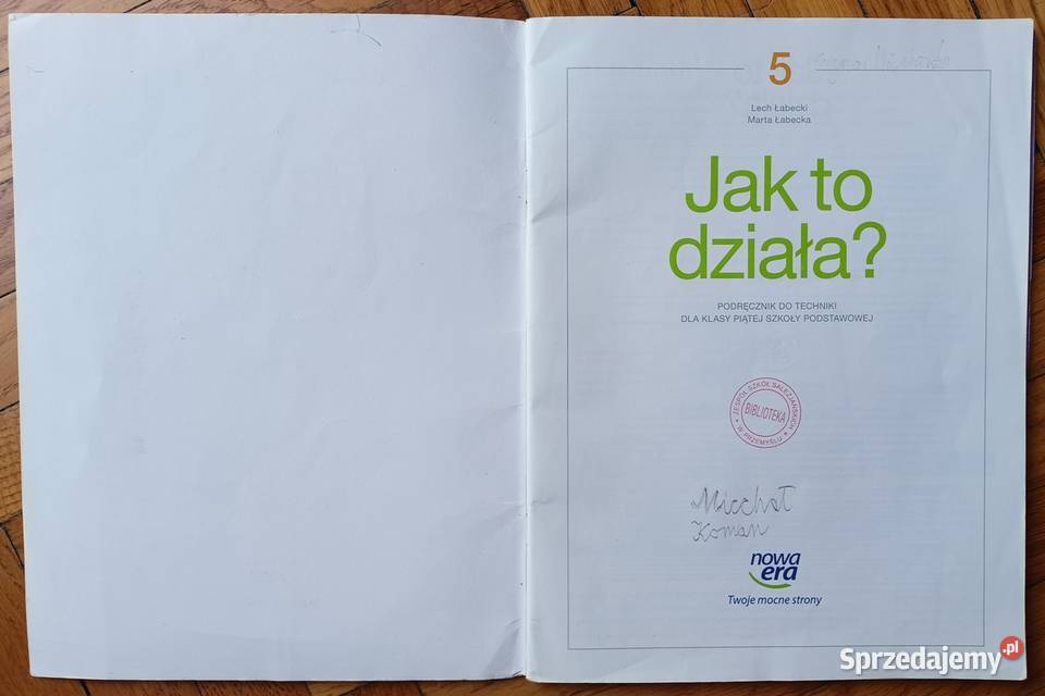 to działa 5 Podręcznik do techniki