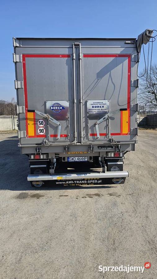 BODEX 48m3 PEŁNA WYPOSAŻENIA DEMO Wywrotki Wodzisław Śląski sprzedam