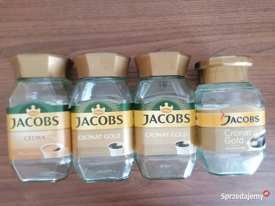 Słoiki kawie Jacobs Gronat Gold sztuk 4 Łódź