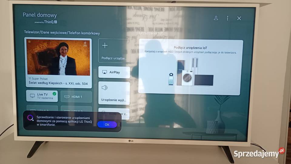 Telewizor LG 43cale WebOS 4K 1166 TV i Video
