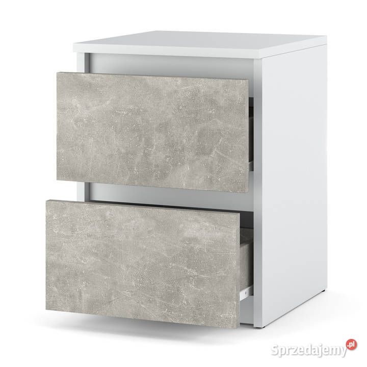 Szafka Nocna 2 Szuflady Nowoczesny Stolik Rtv 40cm warmińsko-mazurskie Elbląg