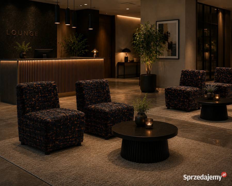 Fotel Lounge Mono autorski projekt ręczne Czarnków