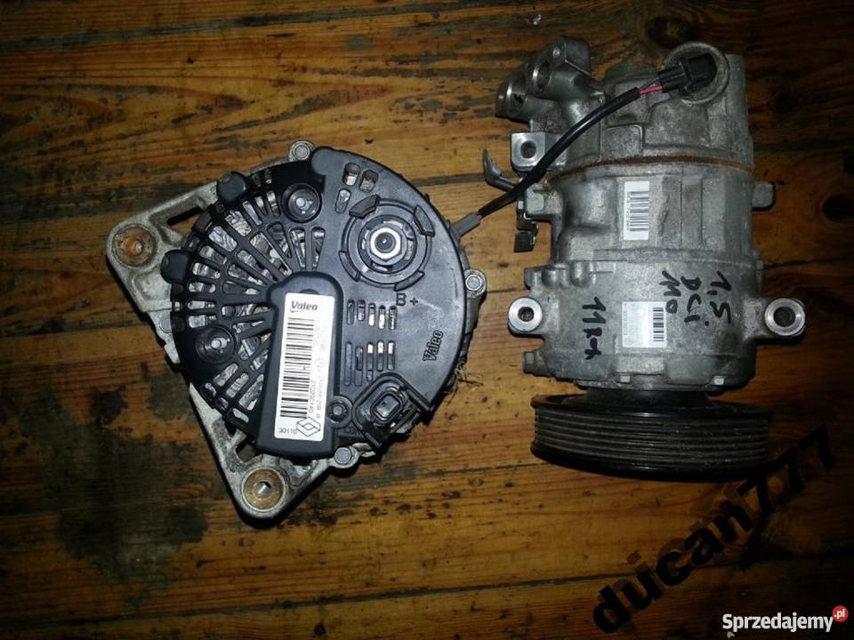 alternator valeo renault nissan dacia 15dci dolnośląskie Jelcz-Laskowice sprzedam