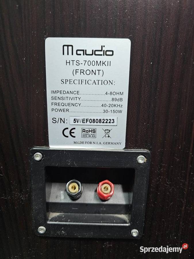 Kolumny stereo MAUDIO HTS 700 MKII małopolskie Kraków