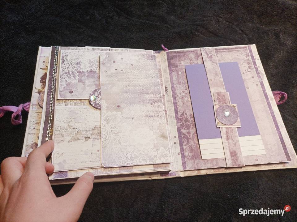 Handmade Ręcznie robiony album na zdjęcia Rękodzieło Wodzisław Śląski